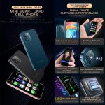 Global Version Soyes XS12 Mini 4G Smartphone 3.0 Inch Dual Sim Ultra Thin Unlocked Card Mobile Phone WiFi Bluetooth Hotspot Student Pocket Cellphone (Pink 32GB) - Image 7